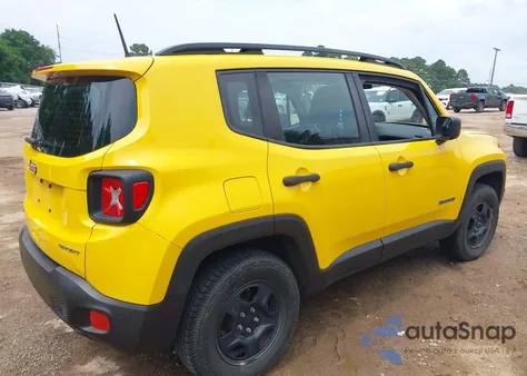 2018 Jeep Renegade Sport 4X4 из США, поврежденный, VIN ZACCJBAB3JPJ55320